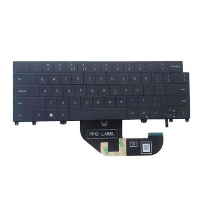 Keyboard for Dell XPS 13 Plus 9320 0M6VRM 2022 Black White US