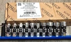 Vim Tools 1/4" / 11mm Dual Drive Metric Flex / Universal Socket Set #DDSUJM400