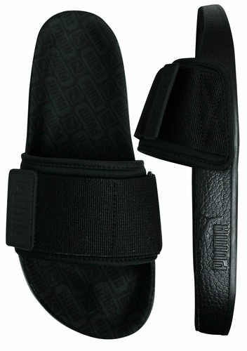 Puma leadcat ylm Slide Uomo Ciabatte Infradito Sandali dispositivi di  scorrimento Nero 369406 01 | eBay