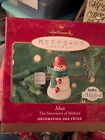 2000 Hallmark Keepsake Max The Snowman of Mitford Ornament Nib New In Box