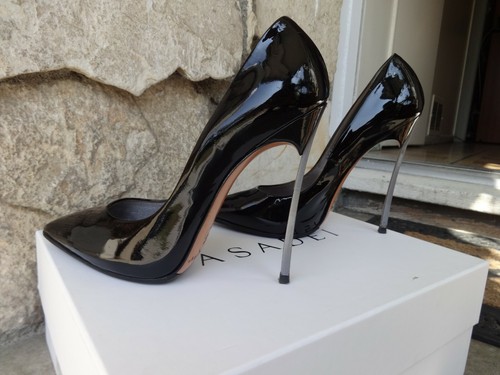 Casadei Skyhigh Blade Pointed-Toe Pumps 