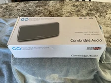 Cambridge Audio Go v2 Portable Bluetooth Speaker w AC Adapter - NEW IN OPEN BOX