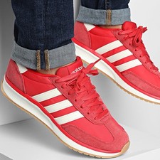 Adidas Run 70s 2.0 Women  s Running Shoe Athletic Sneakers Red Trainers 031