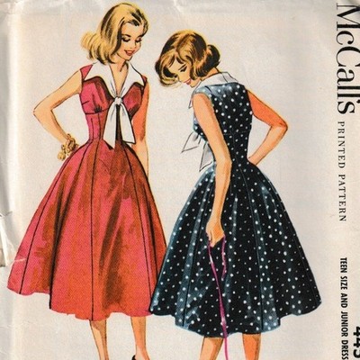 mccalls dress patterns McCall's M6886 Knit Dresses Pattern, Size A5