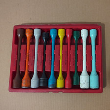 Aj Manufacturing Aj1510 10pc Torque Stick Set 12 Drive Color Coded-missing Lid Aj Manufacturing Aj1510 10pc Torque Stick Set 12 Drive Color Coded-missing Lid
