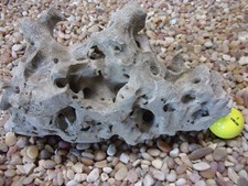 06 Texas/TN Holey Rock 07"x12"x03" Aquarium Reptile Honeycomb Limestone