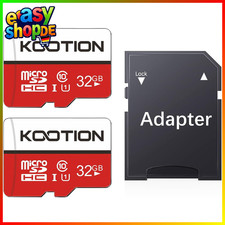 Micro SD Karte 32GB 2er Pack Class 10 UHS-I für Handy Tablet Kamera