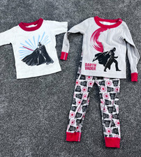 Hanna Anderson Star Wars Pajamas Set, Long Sleeve, Size 90 US 3 Two Shirts