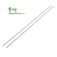 Aluminum Spacer-Tubing- 3/8" OD x 1/4" ID x 36" Long--Fits M6 or 1/4" Bolts