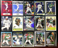 DENZEL CLARKE 2025 Topps Stadium Club RED FOIL ROOKIE #31 - Athletics RC Lot 15