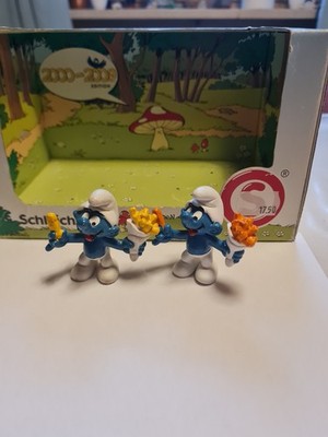 Smurfs Smurf - x2 with fries yellow and orange