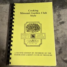 Cooking Missouri Garden Club Style Excellent Condition