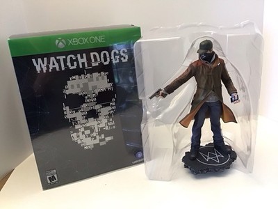 Watch Dogs Collector's Edition (Xbox One) 9.5  Aiden Pearce Figure ONLY