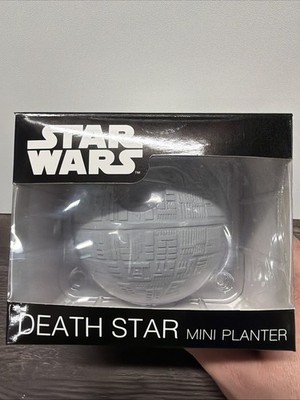 Star Wars Death Star Mini Planter, No Artificial Succulent.