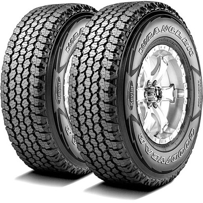 2 Tires Goodyear Wrangler All-Terrain Adventure With Kevlar LT 275/65R18 C 6 Ply