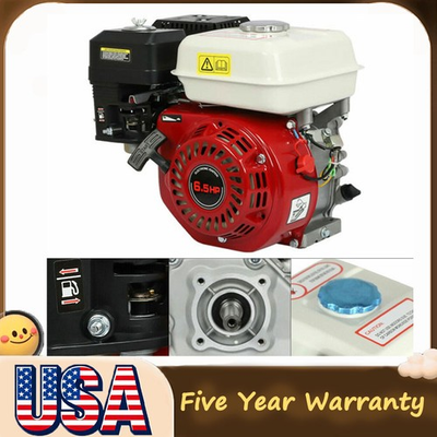 #ad #ad Gas Engine For Honda GX160 OHV Air Cooled Horizontal Shaft 160cc 6.5HP 4 Stroke $125.99