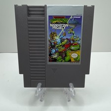 Teenage Mutant Ninja Turtles III 3 The Manhattan Project (NES, 1992) Cart Only