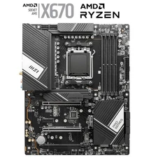 MSI PRO X670-P WIFI DDR5 AM5 ATX AMD Motherboard (Board & I/O Shield Only)