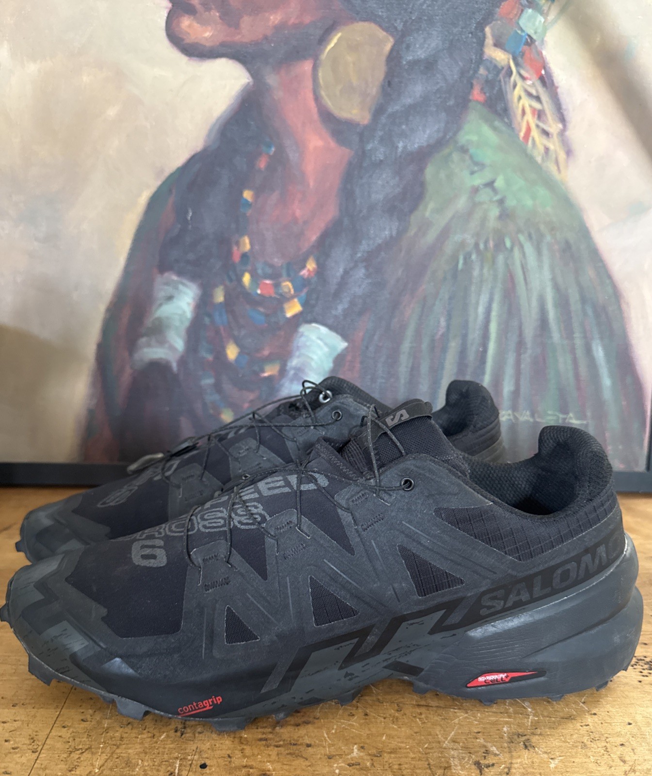 Salomon Scarpe da Trail Running Speedcross 6 GTX Nero Uomo 14