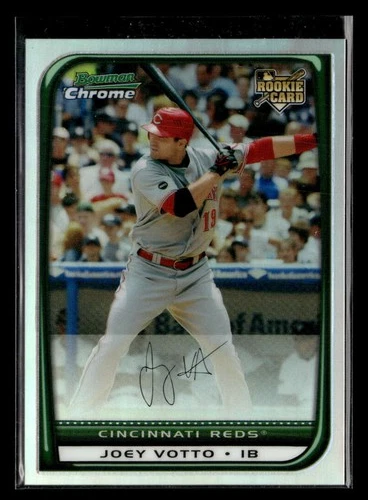 2008 Bowman Draft Picks Joey Votto Chrome Refractor #BDP9 Rookie Reds SE1320