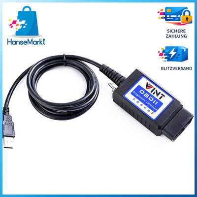 OBD2 Diagnosegerät ELM327 USB VINT-TT55502 MS-CAN für Ford Auto Werkzeug