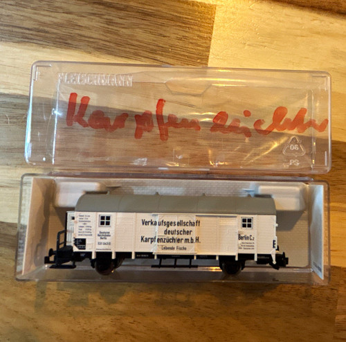 Fleischmann Wagen Spur N 1:160 Epoche II grau 830701 | Condition: Gebraucht