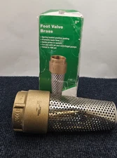 Water Source TFV-200NL 2" Foot Valve Brass Spring Loaded 400psi Jet Pump