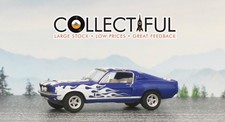 GREENLIGHT - 1967 SHELBY GT500 MUSTANG - BLUE - DIECAST CAR - 🔥 #577