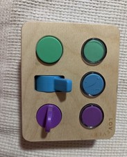Lovevery Sensory Switchboard Toy From The Thinker Play Kit 11-12 Months..