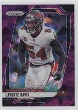 2024 Panini Prizm Purple Ice Prizm 118/225 Lavonte David #272 13dr