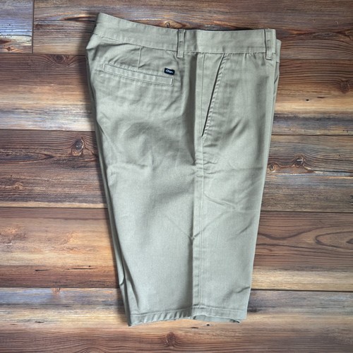 Pantaloncini uomo kaki chino 10" cuciture interne - Obey (31W) - Billabong (32W) usati in ottime condizioni - Foto 15 di 27