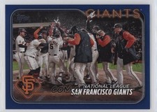 2024 Topps Series 2 Retail Royal Blue San Francisco Giants #453 1as3