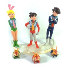 Zambot 3 Gashapon Set Piloti Bandai '99 Robot Action Figure anime manga Sunrise