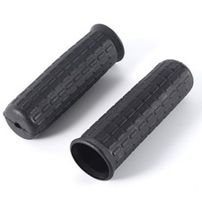 Sturdy Rubber Handles for Wheelbarrow 2Pcs Round Tubes for Secure Grip
