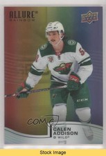 2021-22 Upper Deck Allure Rainbow Double Calen Addison #R-49 READ 0h56