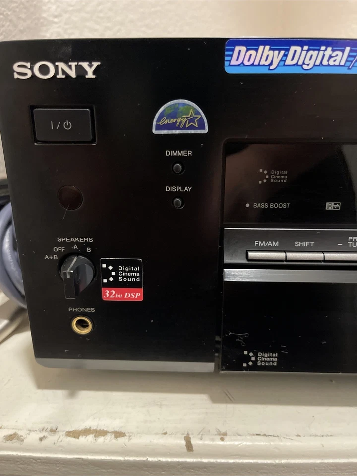 Sony STR-DB940 5.1 Channel 550W Receiver Dolby Digital - Image 4 of 4
