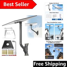 Complete Starlink Gen 3/4/4X Mounting Solution: Adjustable Outdoor  Indoor Set