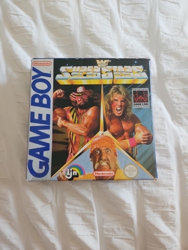 WWF Superstars - Boxed with Manual - Nintendo Game Boy - 1989