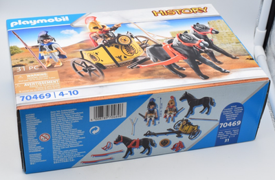 Playmobil History 70469 - Achille Et Patrocle Avec Char - Neuf Boîte Scellée