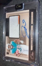 2024 Panini One Jaylen Wright  #28 True Rookie Patch Auto /199