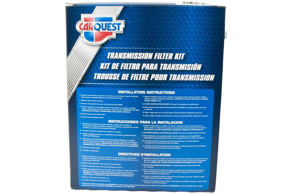 Kit de filtro de transmisión Carquest para Cadillac Catera 1997-01 número de modelo 96780 Foto 3 de 4