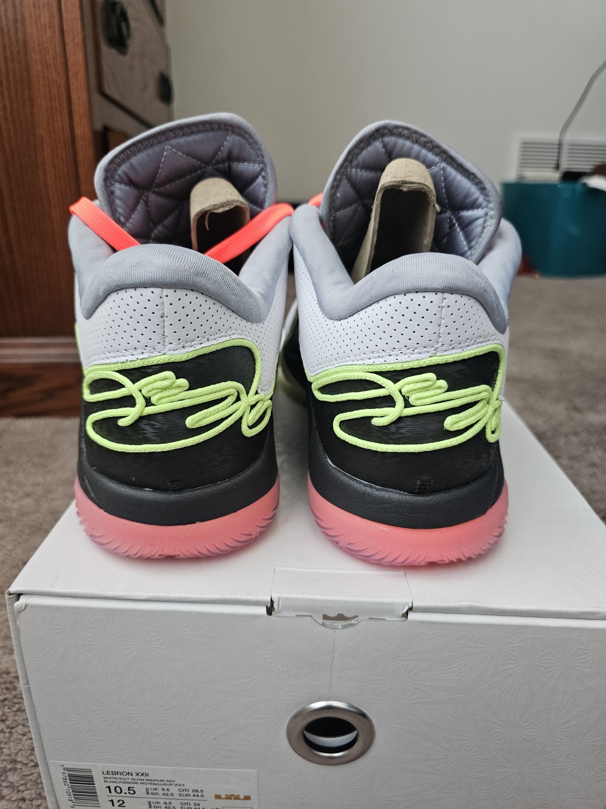 SAOLA Nike Lebron 22 Corona di Gioiello Ds Uomo Taglia 10 5