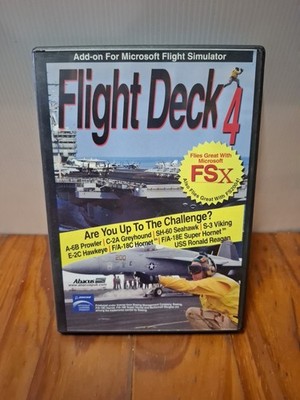 Flight Deck 4 (Flight Simulator 2004 Add On PC, 2006) Great Condition 