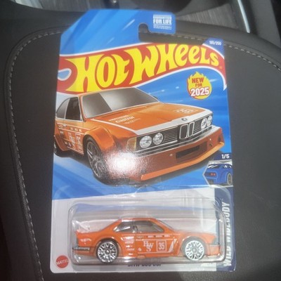 2025 Hot Wheels BMW 635 CSi Orange Wild Widebody 1/5 185/250 First Release New