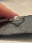 LEO Diamond Ring, Princess cut. Excellent color and quality! — photo 1