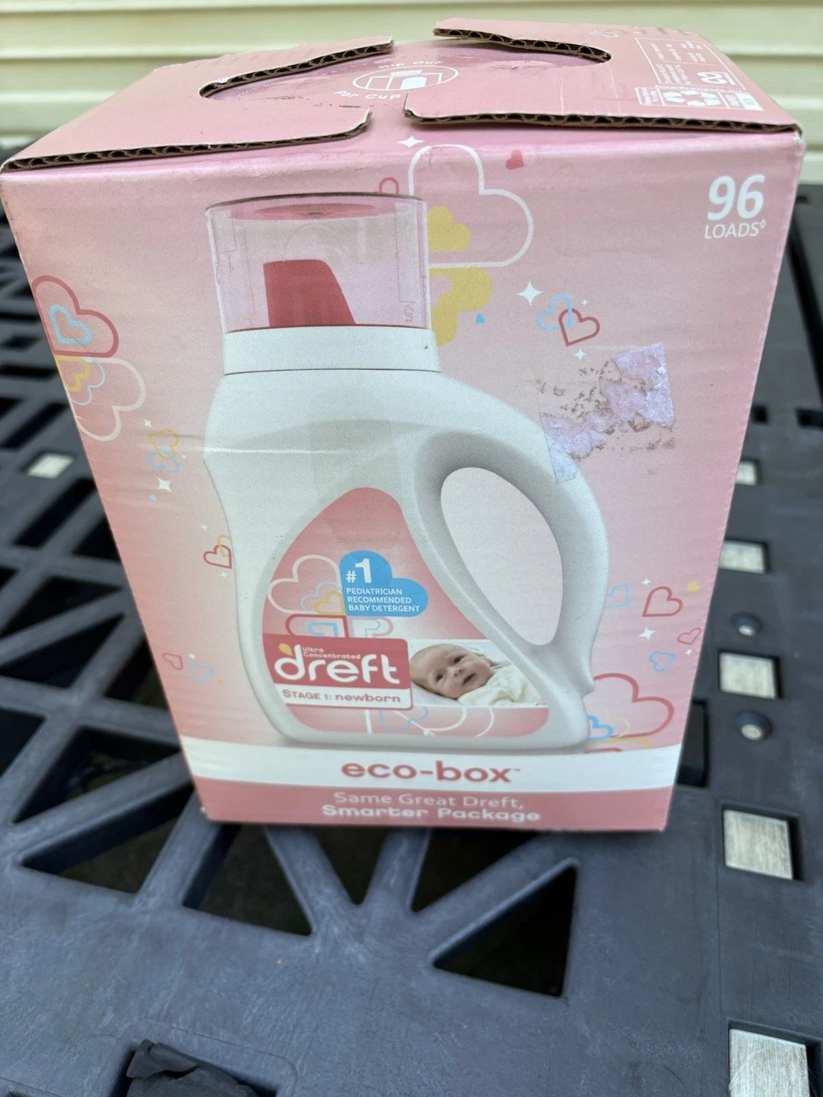 Dreft Stage 1 Baby Liquid Laundry Detergent Soap Eco-Box Natural for Newborn ...
Opens in a new wind