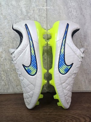 Nike Tiempo Legend 5 Elite FG ACC Mens Soccer Cleats Size 13 White