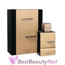 Amber Oud Black Edition by AL Haramain for Men 6.7oz Eau De Parfum Spray