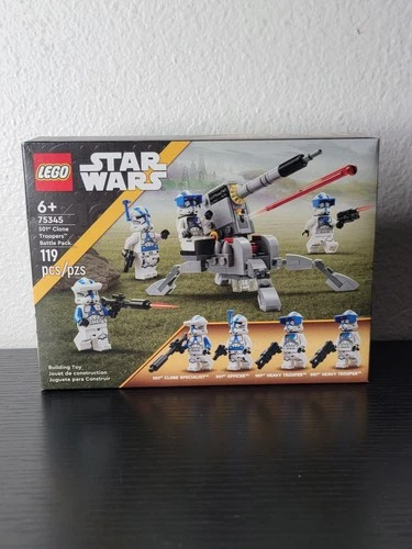 LEGO Star Wars 501st Clone Troopers Battle Pack 75345 New Factory Sealed