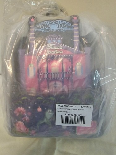 Loungefly Disney Princess and the Frog Tiana's Palace Castle Series Mini Backpac